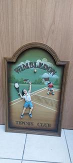 Authentiek houten pubbord Wimbledon (tennis), Antiek en Kunst, Ophalen of Verzenden