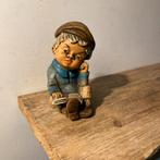 Vintage Beeldje Jongetje met Boek, Antiek en Kunst, Ophalen of Verzenden
