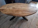Salontafel mangohout, Huis en Inrichting, Tafels | Salontafels, Ophalen, Gebruikt, 100 tot 150 cm, 50 tot 100 cm