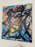 Two Dancers and a Dog - Jovan Srijemac, Antiek en Kunst, Kunst | Schilderijen | Modern, Ophalen