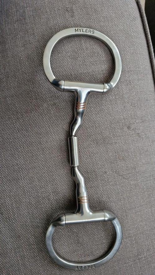 Myler bit level 2. 13cm, Dieren en Toebehoren, Paarden en Pony's | Hoofdstellen en Tuigage, Zo goed als nieuw, Dressuur, Ophalen of Verzenden