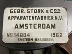 emaille bord stork amsterdam te koop, Ophalen, Gebruikt, Reclamebord