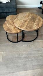Salon tafels, Ophalen, Rond, 50 tot 100 cm, Zo goed als nieuw