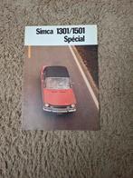 Autofolder Simca 1301/1501, Verzenden, Overige merken