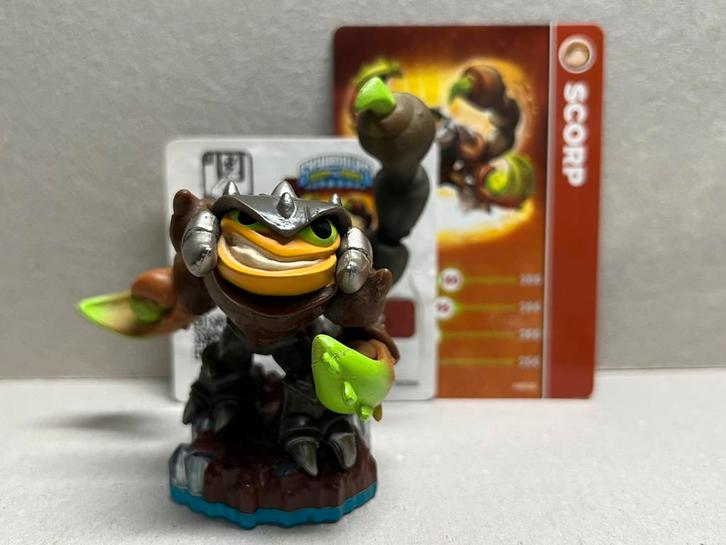 Skylanders Swap Force Scorp mét kaart & sticker, Spelcomputers en Games, Games | Nintendo Wii U, Zo goed als nieuw, Role Playing Game (Rpg)