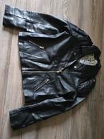 Biker jack / leren jasje 10 jarig meisje, Ophalen, Zo goed als nieuw