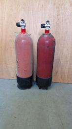 2x 12L Duikflessen - Geen Keuring, Ophalen of Verzenden, Gebruikt, Duikfles