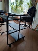Computer Tafel met Wielen, Ophalen of Verzenden, Gebruikt