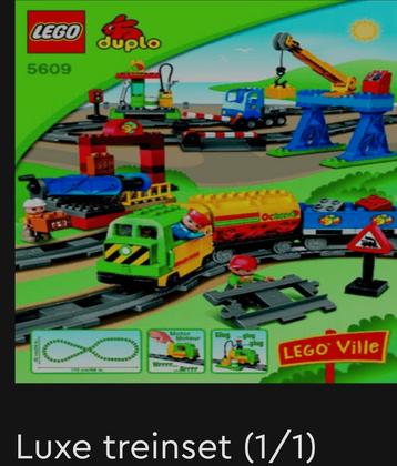 Leuke Duplo treinset 5609 beschikbaar voor biedingen