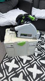 Festool invalzaag TS 55 REBQ PLUS, Doe-het-zelf en Verbouw, Invalzaag, 70 mm of meer, Ophalen of Verzenden, Zo goed als nieuw