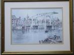 Aquarel van Weesp, Antiek en Kunst, Ophalen