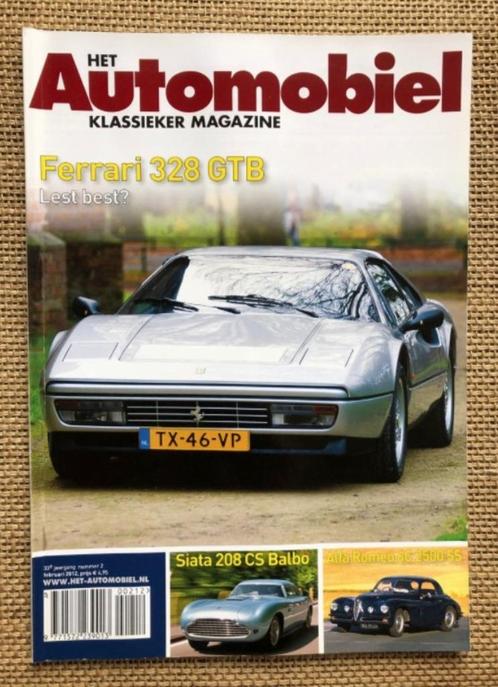 Automobiel: Amphicar, Ferrari 328 GTB, Alfa 6C, Siata 208 CS, Boeken, Auto's | Folders en Tijdschriften, Zo goed als nieuw, Algemeen
