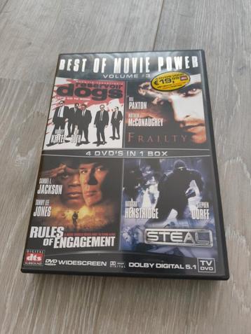 Best of Movie Power - 4 Films DVD Box beschikbaar voor biedingen
