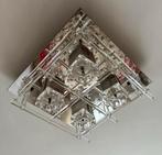 Zilveren Plafondlamp met Kleurlicht, Ophalen, Zo goed als nieuw, Metaal