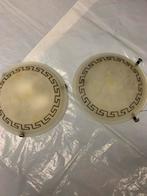 Twee Plafonds lampen, Ophalen, Zo goed als nieuw, Bord
