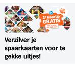 Albert Heijn spaarkaarten voor uitjes, Tickets en Kaartjes, Kortingen en Cadeaubonnen, Drie personen of meer, Kortingsbon
