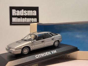 Citroën Xm - Phase 2 - Silver - 1:43 Norev beschikbaar voor biedingen