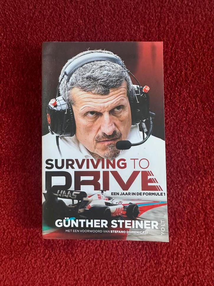 Günther Steiner - Surviving to Drive, Boeken, Biografieën, Zo goed als nieuw, Sport, Ophalen