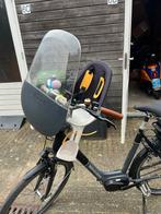 Fietszitje voorop - Qibbel. Met windscherm, speelstuurwiel, 0 t/m 18 kg, Voorzitje, Ophalen of Verzenden, Qibbel