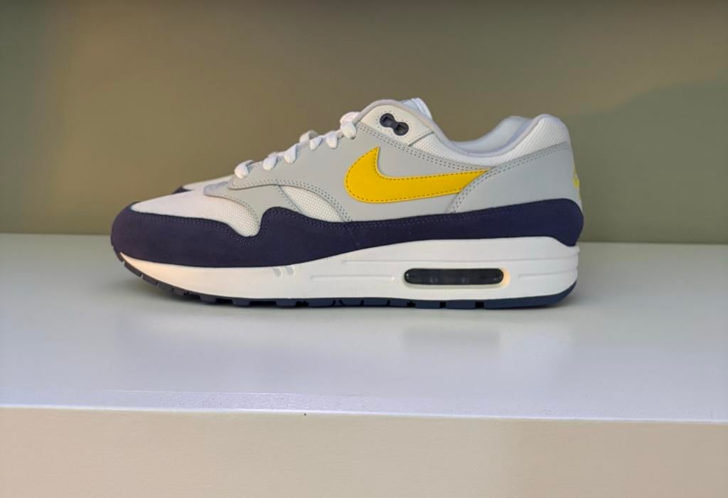 Nike Air Max1 Blue Recall.   Maat 44, Blauw, Nieuw, Ophalen of Verzenden, Sneakers of Gympen
