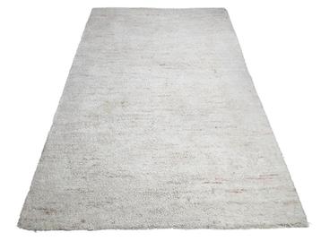 Handmade oriental wool Beber carpet modern crème 192x292cm beschikbaar voor biedingen