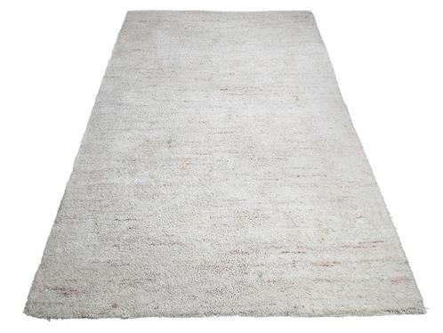 Handmade oriental wool Beber carpet modern crème 192x292cm, Huis en Inrichting, Stoffering | Tapijten en Kleden, Gebruikt, 150 tot 200 cm