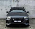 Audi E-tron 50 QUATTRO S EDITION TREKHAAK PANO NAP BTW, Auto's, Automaat, Zwart, 71 kWh, Vierwielaandrijving