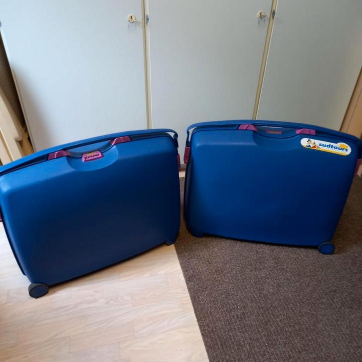 Koffers, Sieraden, Tassen en Uiterlijk, Koffers, Zo goed als nieuw, Hard kunststof, 70 cm of meer, 45 tot 55 cm, Ophalen