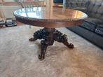 Antieke salon jachttafel met leeuwenkoppen, Antiek en Kunst, Antiek | Meubels | Tafels, Ophalen