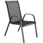 Tuinstoel | 130 kg | Grijs, Ophalen, Zo goed als nieuw