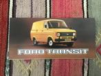 autofolder Ford transit  jaren 70/80?, Ophalen of Verzenden, Gelezen, Ford