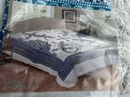 Dun sprei, gekko, wit/blauw, 220x240 cm, NIEUW, Huis en Inrichting, Ophalen, Nieuw
