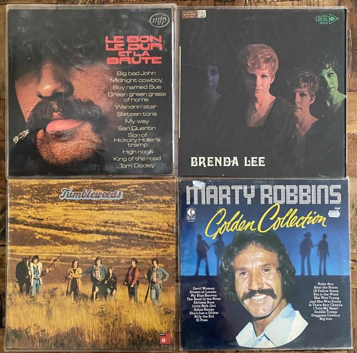 LP Collectie BLUEGRASS, FOLK EN COUNTRY (ook los te koop!), Cd's en Dvd's, Vinyl | Country en Western, Gebruikt, 12 inch, Ophalen of Verzenden