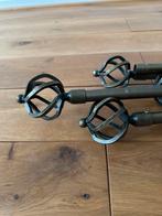 Gordijn roede met eindstuk en toebehoren, Huis en Inrichting, Stoffering | Gordijnen en Lamellen, Ophalen of Verzenden, Gebruikt