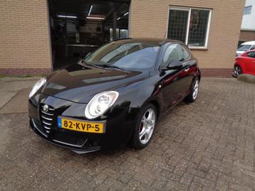 Alfa Romeo MiTo 1.4 105 PK Multiair2010 Zwart  APK 9-10-2026 beschikbaar voor biedingen