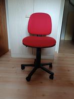 Bureaustoel, Ophalen, Gebruikt, Rood