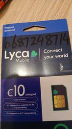 Lyca Mobile Prepaid Simkaart - 06.8724.8714 top nummer, Verzenden, Nieuw, Overige providers, Prepaidkaart