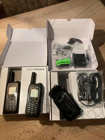 Iridium Extreme 9575 satelliet telefoon, twee stuks beschikbaar voor biedingen