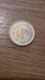 Joegoslavië - 1 Dinar 1984, Verzenden, Joegoslavië, Losse munt