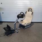 Playseat wit leer + Thrustmaster T300 RS GT, Ophalen, Info@xxlracing.nl, Playseat / Thrustmaster, Refurbished
