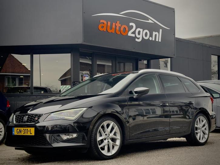SEAT Leon ST 1.4 TSI FR AUT7 ACT DYNAMIC 150PK NAVI AIRCO PA, Auto's, Seat, Te koop, Leon, ABS, Airbags, Airconditioning, Alarm