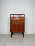 Vintage Deense Ladekast Dressoir Dresser Teak Jaren 60, Huis en Inrichting, Kasten | Ladekasten, 50 tot 100 cm, 5 laden of meer
