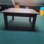 Te koop massief eiken salontafel., Huis en Inrichting, Tafels | Eettafels, Ophalen, 100 tot 150 cm, 50 tot 100 cm, Zo goed als nieuw