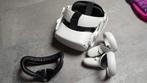 Oculus Quest 2 met Powerbank & Hoofdband, Ophalen of Verzenden, Gebruikt, VR-bril, Pc