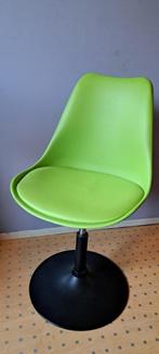 Eetkamerstoel Bureaustoel draaibaar VidaXL groen, Huis en Inrichting, Stoelen, Overige kleuren, Seventies, Ophalen of Verzenden