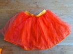 Oranje (koningsdag) glitter tulle rokje ca. maat 110, Kinderen en Baby's, Carnavalskleding en Verkleedspullen, Meisje, 110 t/m 116