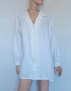 INSIEME Blouse , Maat 44 , LINNEN, Kleding | Dames, Blouses en Tunieken, Verzenden, Zo goed als nieuw, Maat 42/44 (L), Wit