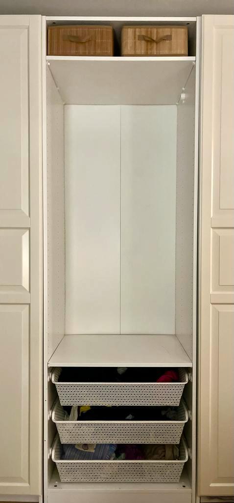 Ikea Pax Kast 75x58x236 - Planken & Draadmanden, Huis en Inrichting, Kasten | Kledingkasten, Gebruikt, 200 cm of meer, 50 tot 100 cm