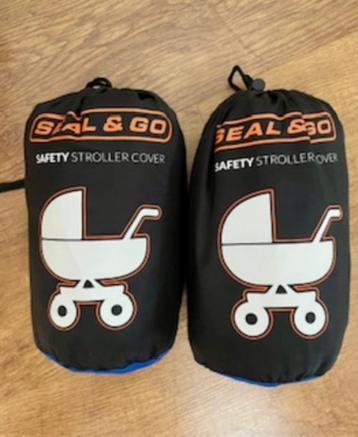 2 X zgan beschermhoes van SEAL & GO* buggy/stroller op reis beschikbaar voor biedingen
