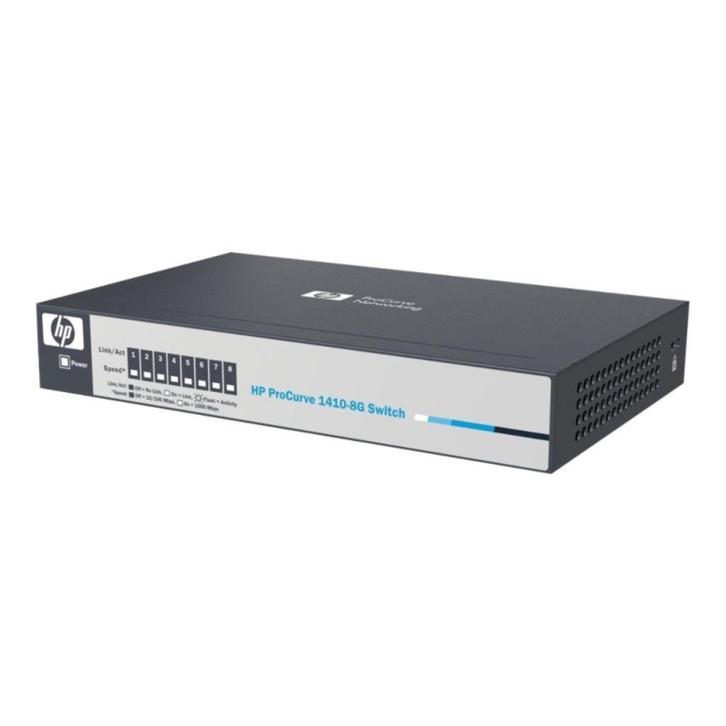 HP Procurve V1410-8G (J9559A) with no power cable, Computers en Software, Netwerk switches, Gebruikt, Verzenden